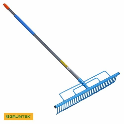 Граблі газонні RR-600/180S 32 зубця з ручкою, GRUNTEK, 295115600_S 1