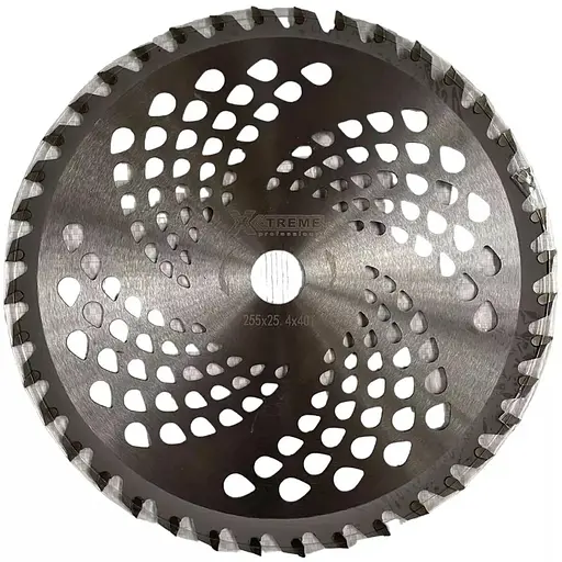 Ніж для мотокос 255*25.4*1.3мм*40T X-Treme, 115638 1