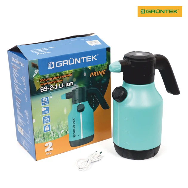 Обприскувач акумуляторний GRUNHELM Prime 2 л,BS-2-1 Li-lon.2960010918 2