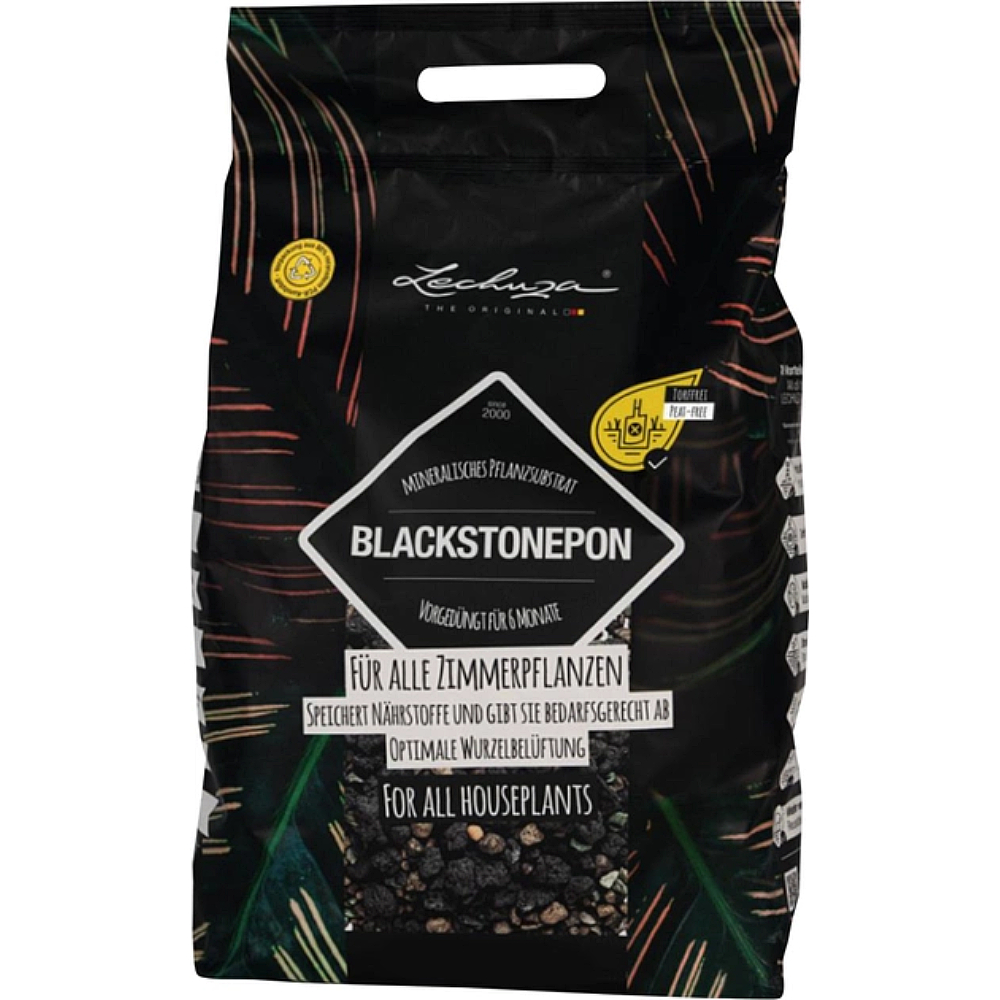 Субстрат Lechuza Blackstone PON біовугілля, 6л, 19555 1