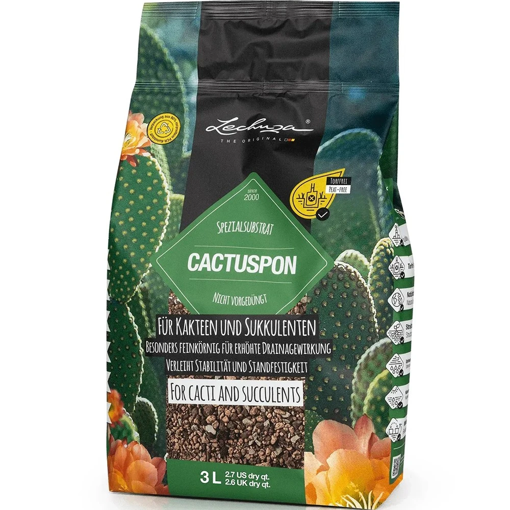 Субстрат Lechuza Cactus для кактусів, 3л, 19545 1