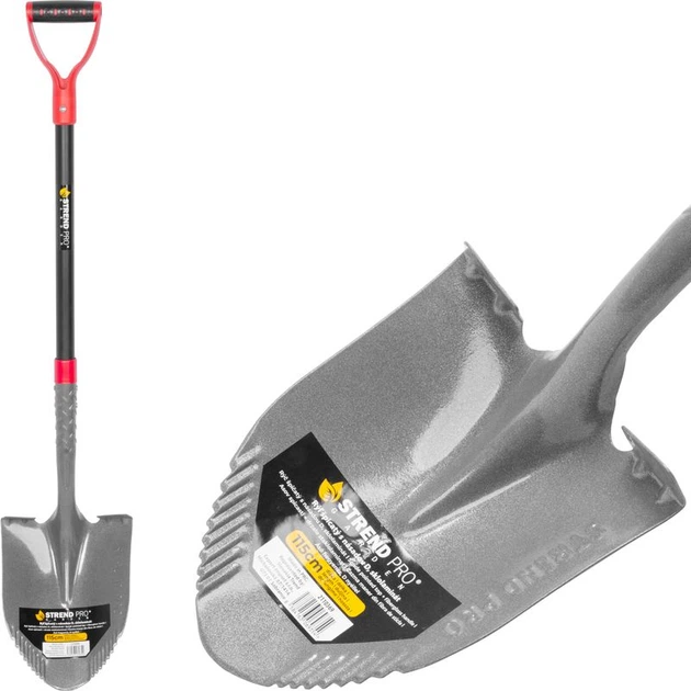 Лопата Strend Pro Garden ErgoBULL, загострена, з ручкою D, склопластик 2110369 1