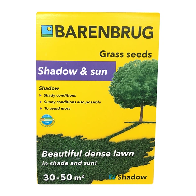 Газонна трава тіньовитривала Shadow & Sun, Barenbrug (Баренбруг) (Голландія), 15 кг 2