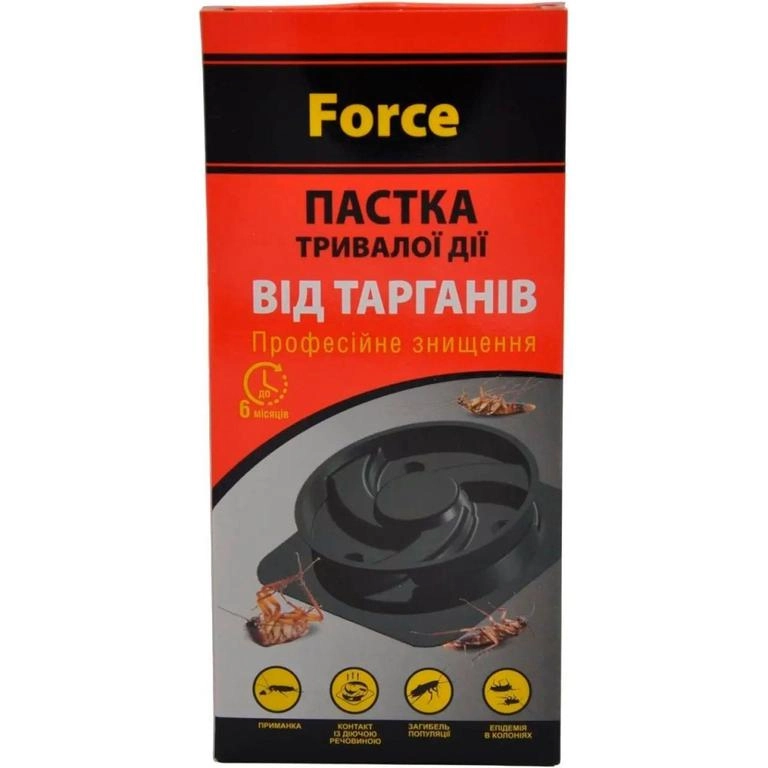 Пастка клейова від тарганів,Force 2