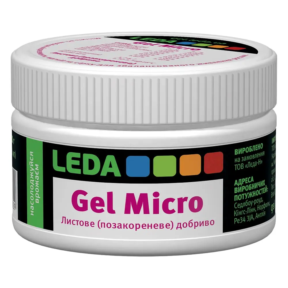 Комплексне добриво Гель-Micro, 100 мл , Leda Agro