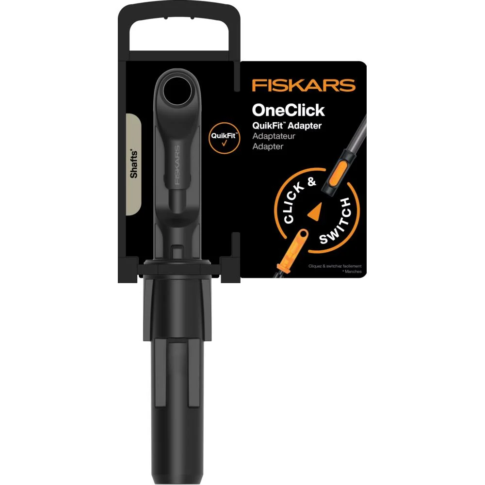 Адаптер OneClick™ для насадок QuikFit, Fiskars, 1080703 1