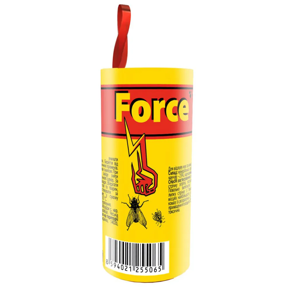 Липка стрічка від мух Force