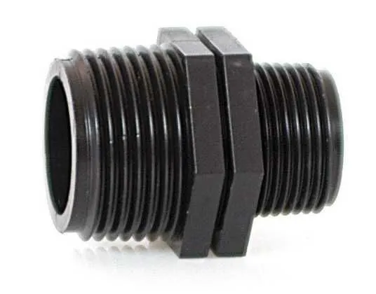 Ніпель різьбовий редукціоний 33 3/4*1/2 PN 6 пластик619 Irritec 1