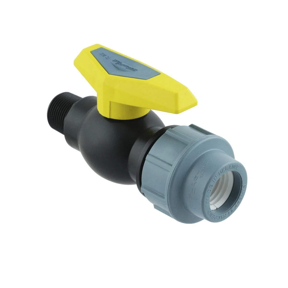 ПНД Кран D25 ЗВ  25х3/4 (РР),Santehplast 1
