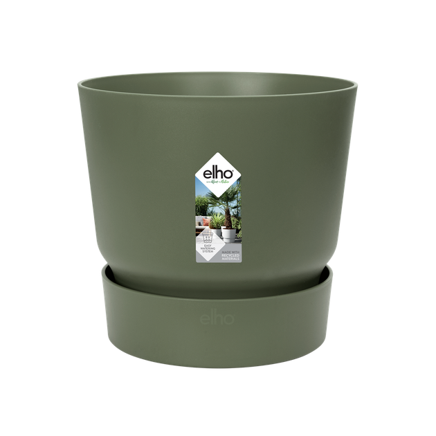 Горшок Elho Greenville Round, 47 см, зеленый (332488) 2