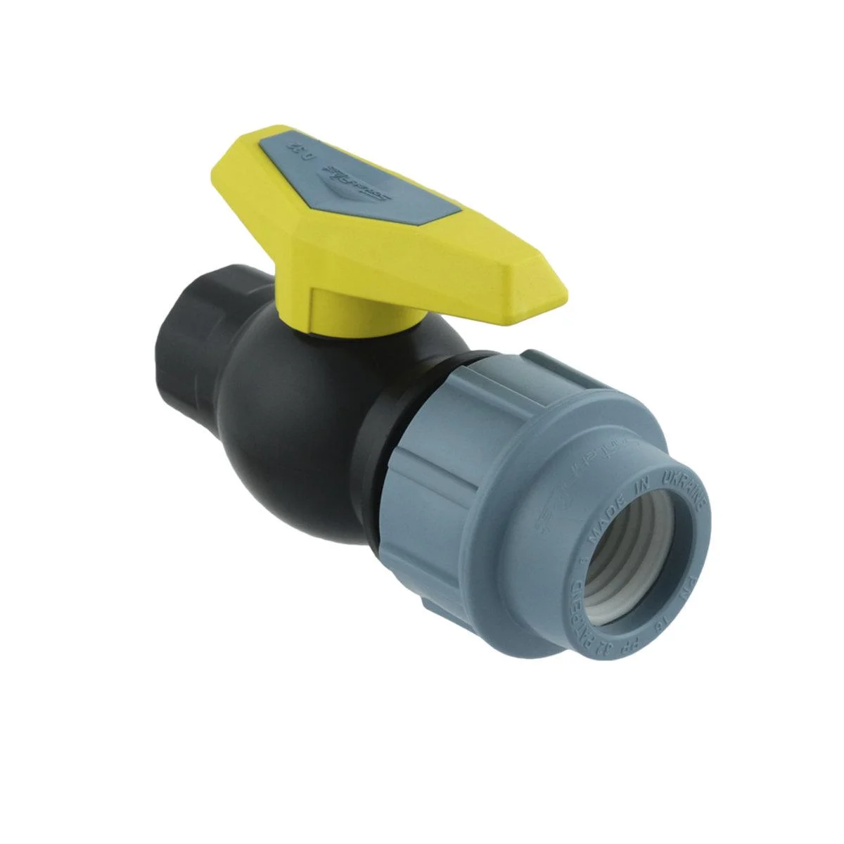 Кран шаровый D32 ЗН 32*1 РР, Santehplast 1