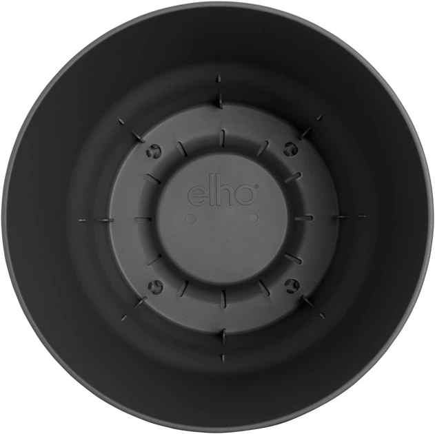 Горшок Elho Greenville Round, 40 см, графит (332372) 3