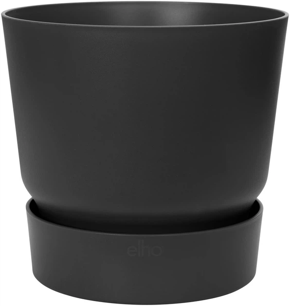 Горшок Elho Greenville Round, 25 см, графит (332433) 1