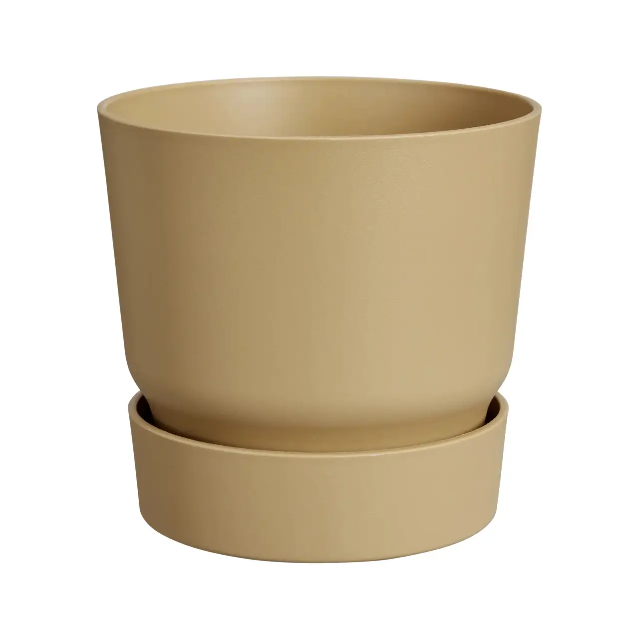 Горшок Elho Greenville Round, 20 см, бежевый (537814) 1