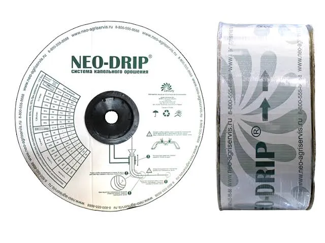 Капельная лента, 500м/8mil/30см, NEO--DRIP 2