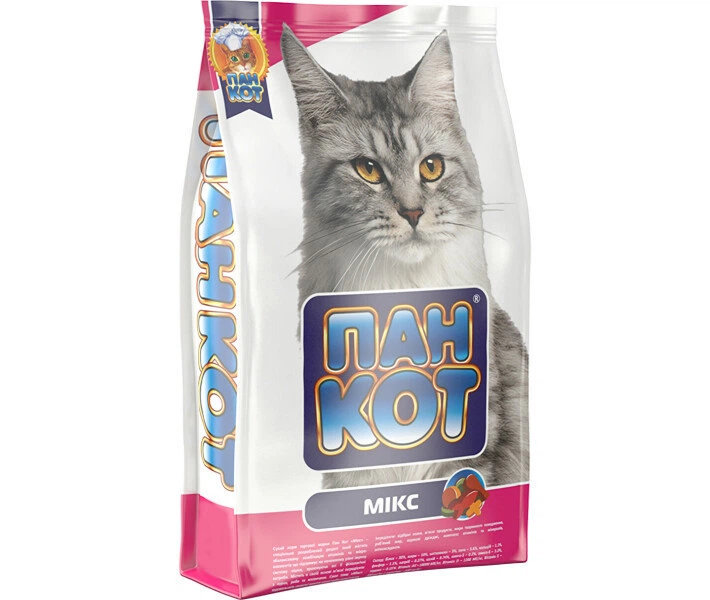 Сухий корм для котів ПАН КОТ Мікс ,400 г (10187)