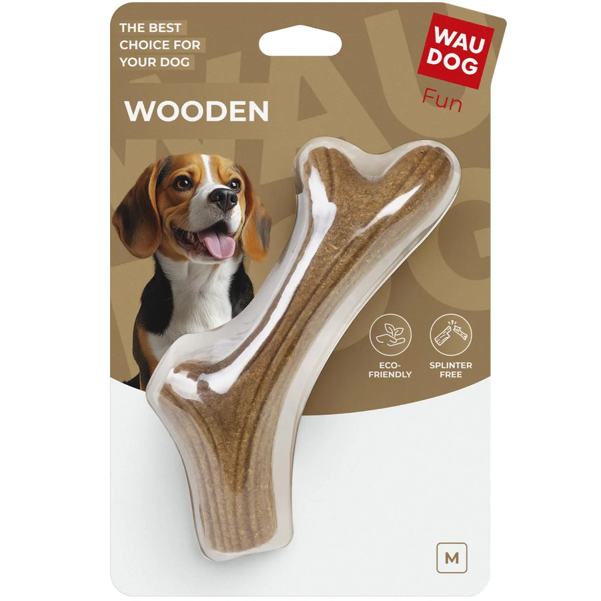Игрушка для собак WAUDOG Fun Wooden Pir.XS.10 см 2