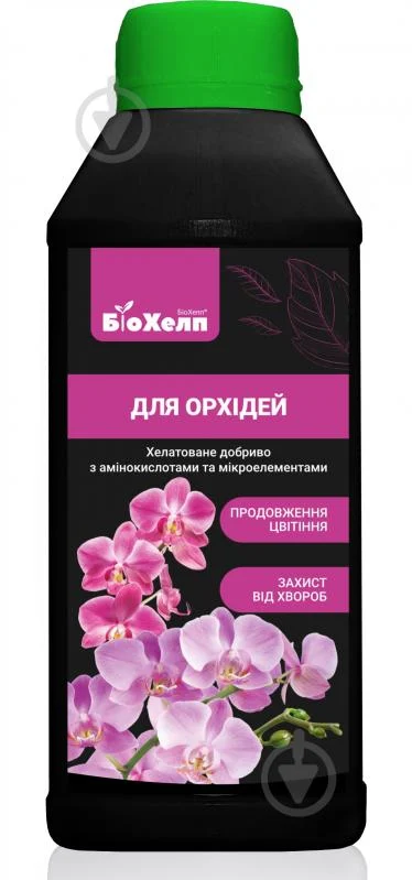 БІОХЕЛП добриво для орхідей, 500 мл