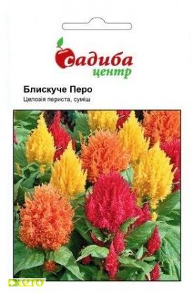 Насіння целозії перистої Блискуче перо, суміш, 0.02 г, Hem, Голландія, Садиба Центр