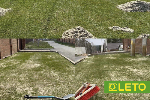 Весняні роботи з догляду за газоном