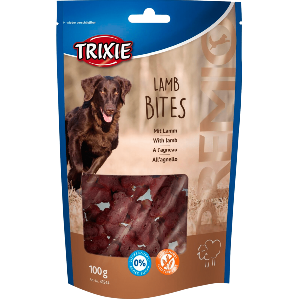 31544 Лакомство д/соб. PREMIO Lamb Bites ягненок 100гр 1