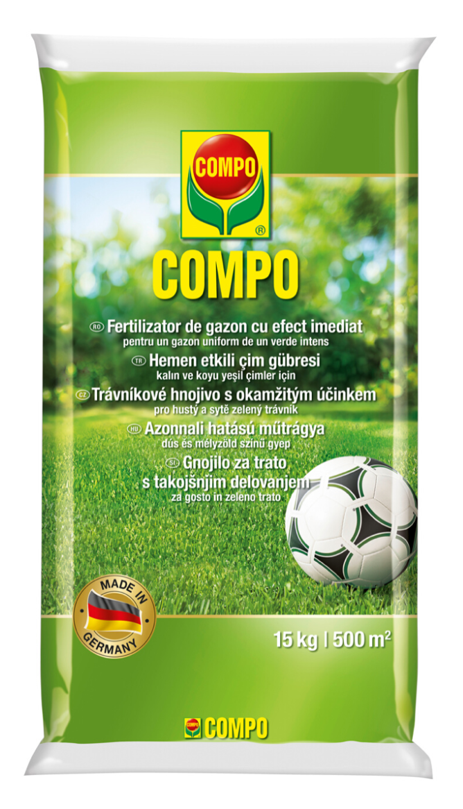 1830 Компо Тверде добриво для газонів швидкої дії 15кг