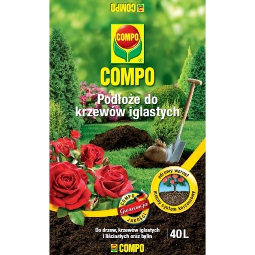 Субстрат для хвойных  растений 40 л, Compo(Компо), 2255 1
