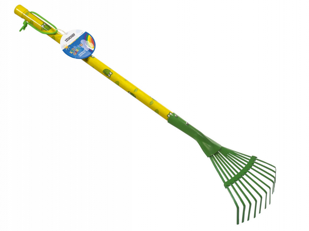 Грабли детские, зеленые, Kid's Garden Stocker (2305)