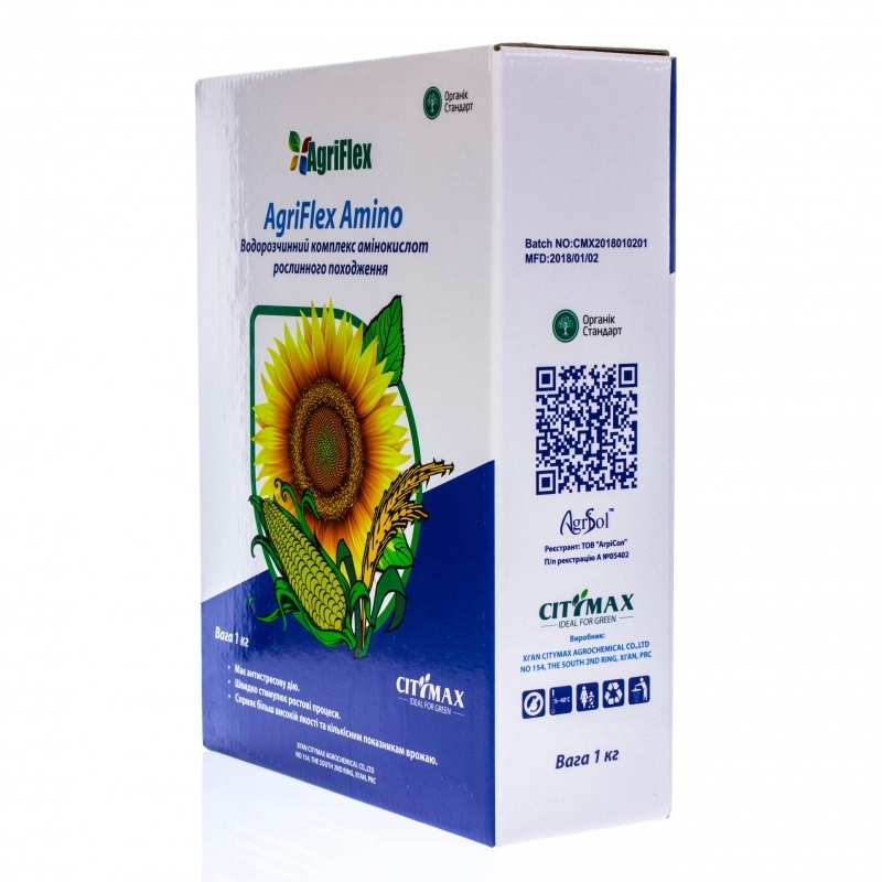 Біостимулятор росту АміноВікс AgriFlex, 1 кг 2