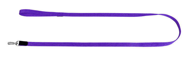 Повідець з бавовняної стрічки COLLAR, кольоровий, шир. 20мм, дл. 200см, фіолетовий, 03409 2