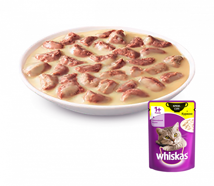 Віскас Крем-суп з куркою 85 г 3