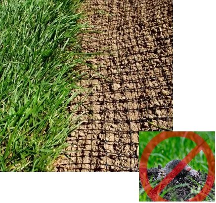 Сітка від кротів (15х22) 1.5х100 м, Agrid 1