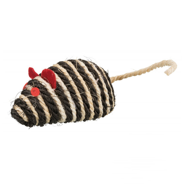 Іграшка для кота Trixie Миша-сизаль 10 см (4074) 4