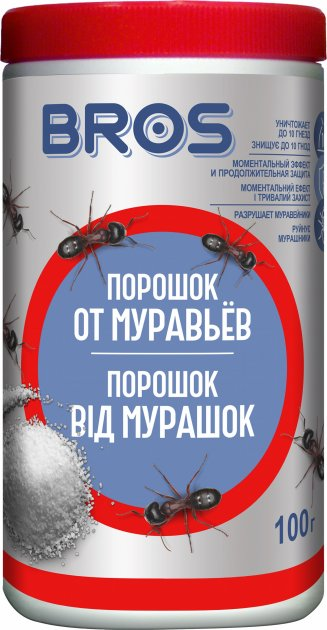Порошок проти мурах BROS, 100 г (14393)