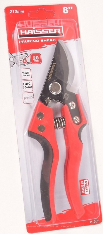 Секатор механічний Haisser 20 мм (81032) 2
