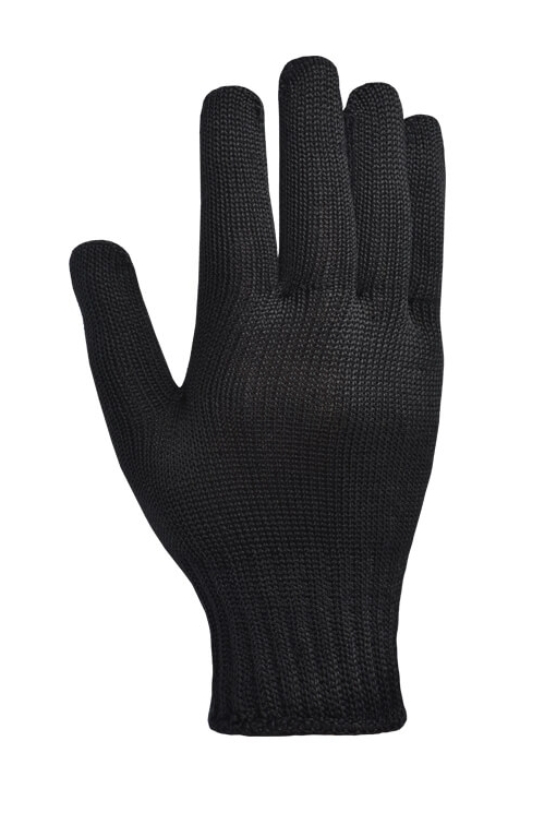 Перчатки трикотажные Doloni с ПВХ рисунком, черные (4894) 2