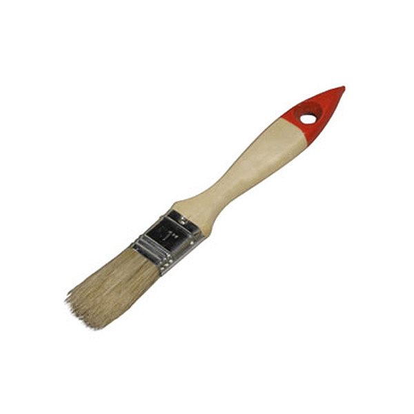 Кисть Стандарт натуральний ворс 1 (25 мм), Сталь (34001) 1