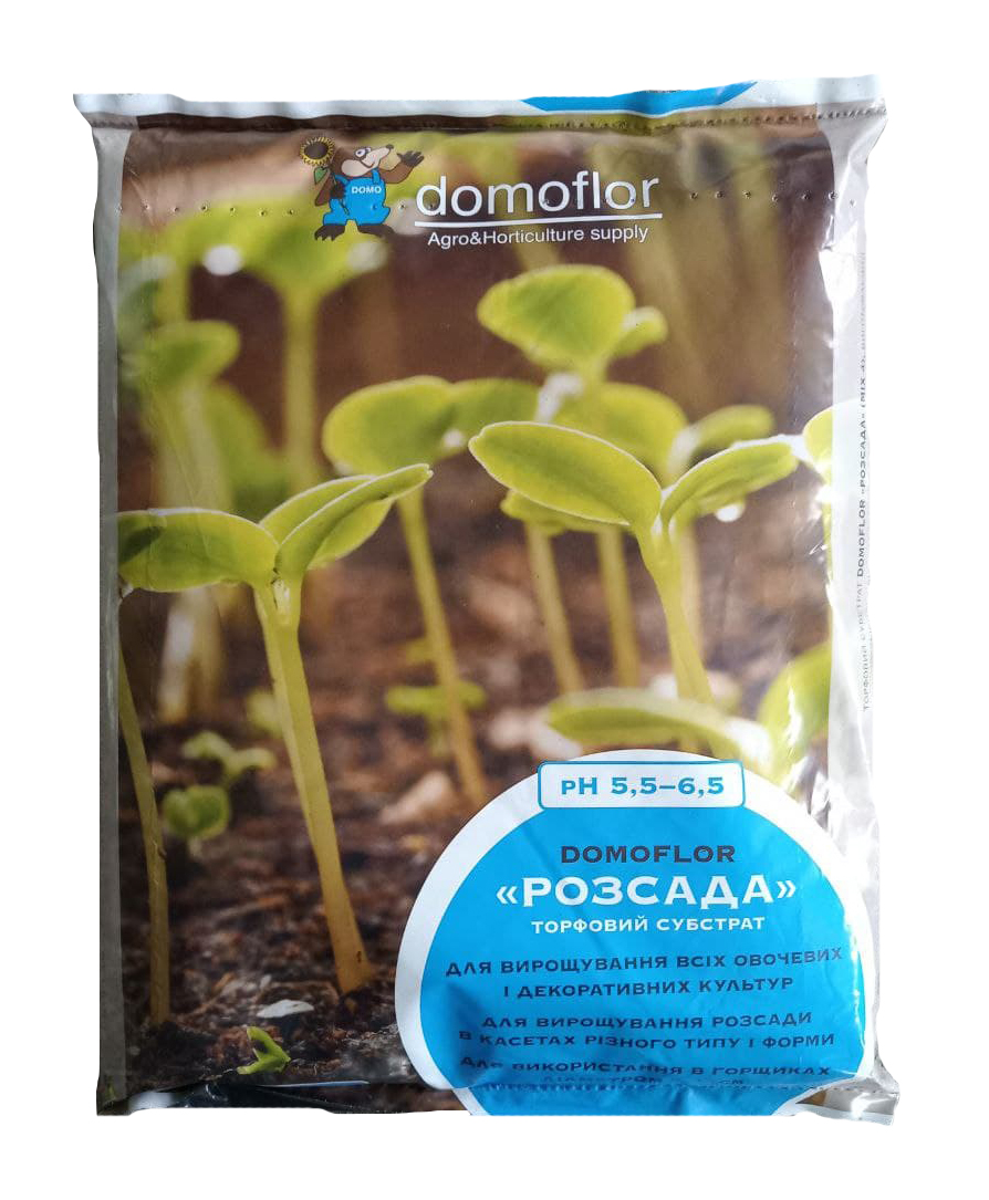Субстрат Domoflor Mix-4 Розсада, 4 л