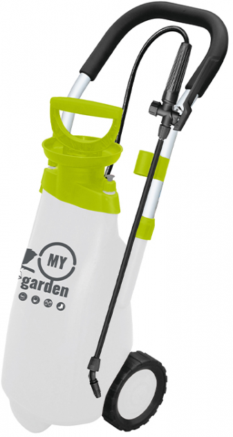 Обприскувач садовий My Garden ручний професыйний,12 л, на колесах (281-12) 1
