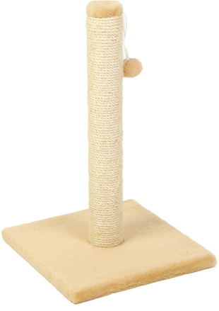 Когтеточка для кошек Природа Дряпка Д00 столбик, бежевая (740277)