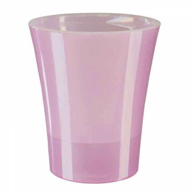 Горщик пластиковий Santino Arte-Dea круглий 1,25 л лотос (ADEA125PNK) 1