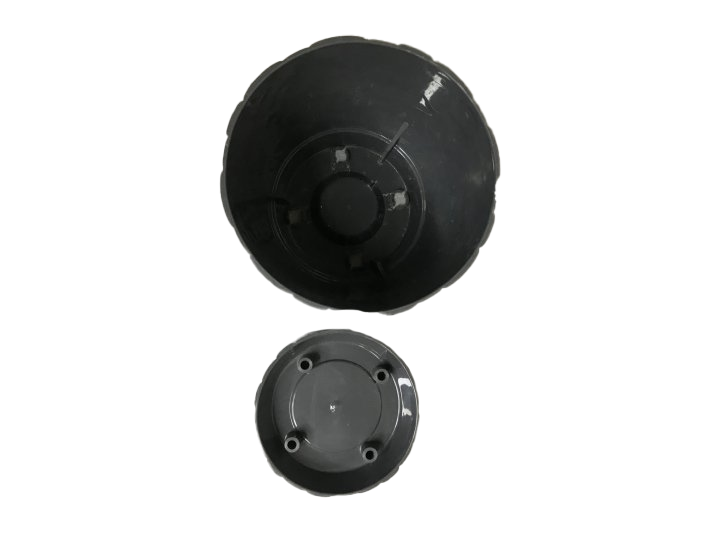 Горщик для квітів Elif Камені 0,75л антрацит (441-6) 2