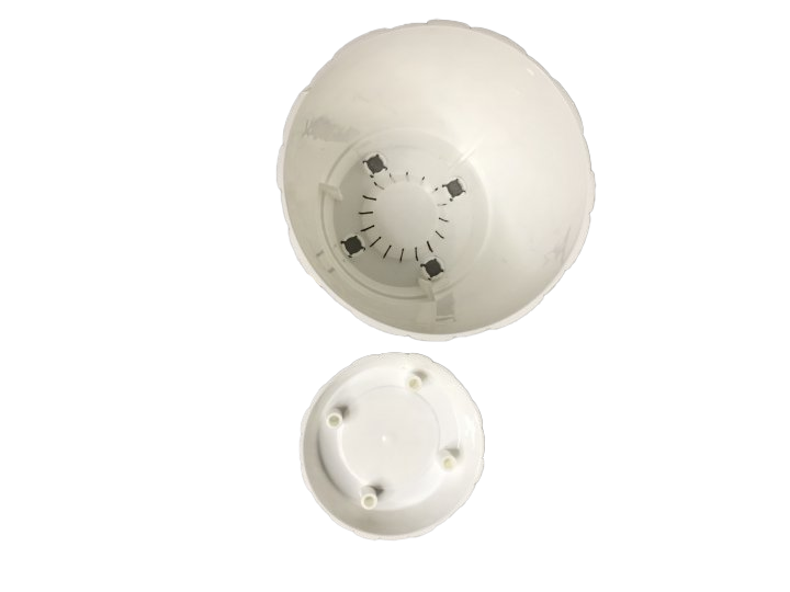 Горщик для квітів Elif Камені 3 л білий (443-0) 2