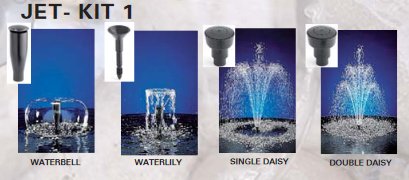 Комплект форсунок Sicce для насоса Micra, Nova, Ecopond (ACS000) 2