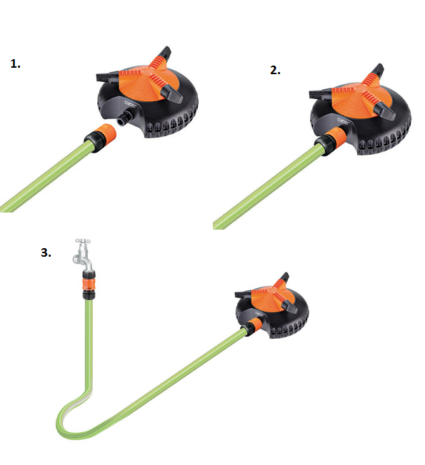 Дождеватель Claber 8694 Idrojet 2000 площадь полива 113 м2 (79619) 5