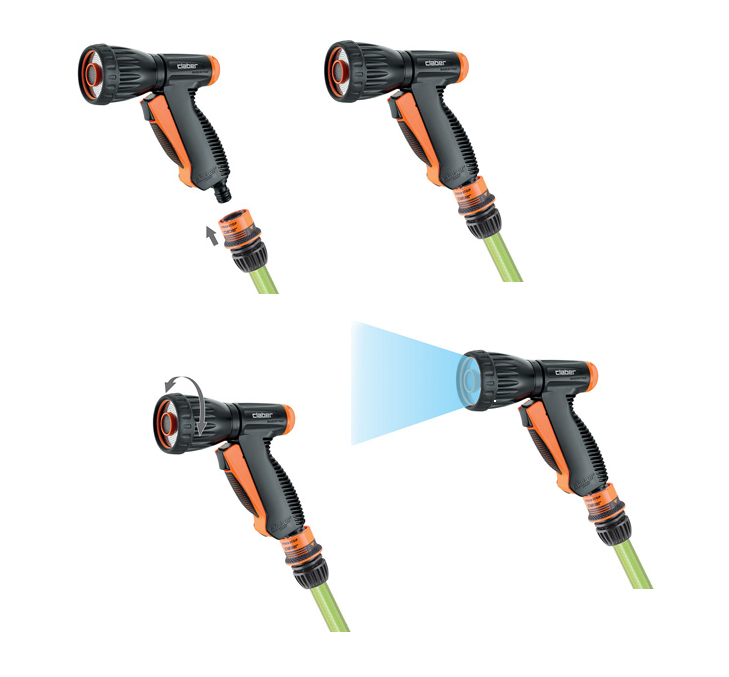 Пистолет-распылитель Claber 9565 Balcony (79646) 5