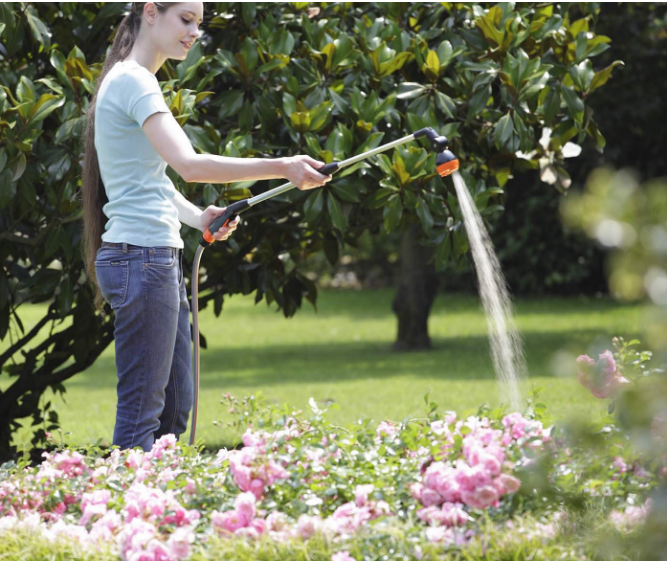 Телескопическая насадка-распылитель Claber 9086 Elagant с поворотным коленом (82167) 6