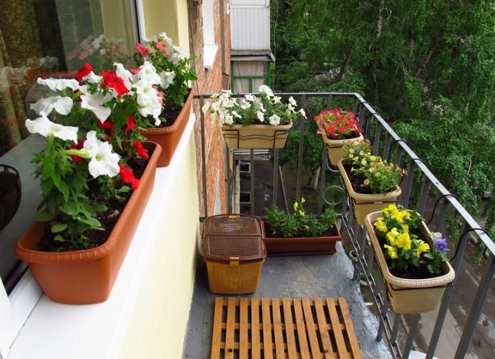 Горшок балконный MM-plast 60 см бежевый (В60/5) 2