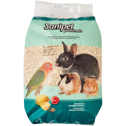 Гигиенический наполнитель Padovan Sanipet profumato из кукурузных гранул, 10 л