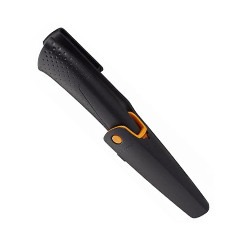 Строительный нож Fiskars с точилом, в чехле (156016/1023617) 3